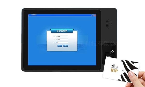 10.1 Inch IPS Industrial Windows Touch Panel PC Faneless J4125 J6412 J1900 With NFC RFID Reader