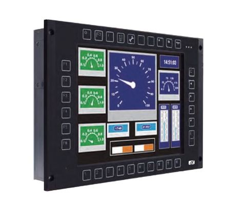 Aluminium Alloy 10.4 Inch TFT LCD Industrial Touchscreen Panel PC With High Brightness
