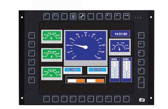 Aluminium Alloy 10.4 Inch TFT LCD Industrial Touchscreen Panel PC With High Brightness
