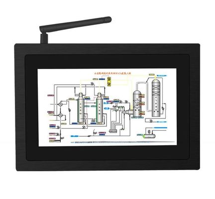 7 Inch Panel Mount PC Industrial Touchscreen Computer With Waterproof Shockproof