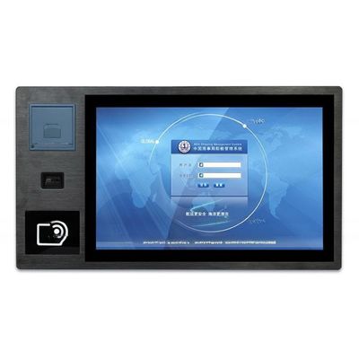 19 Inch Touch Screen Industrial Computer Self Service Terminal With Printer NFC RFID Reader Barcode Scanner