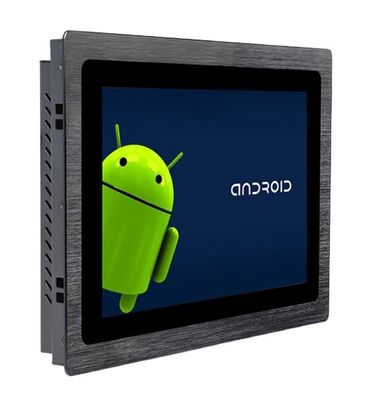 Aluminum Alloy Pure Flat 10.4 Inch Resistive Touch Screen Industrial Panel PC