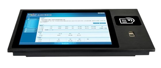 Metal 15 Inch Industrial Panel PC Touch Screen Terminal With Fingerprint Reader NFC RFID Reader