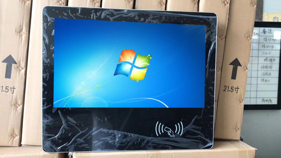 15.6 Inch Capacitive Touch Screen Industrial Computer All-In-One I3 I5 I7 With RFID NFC Reader