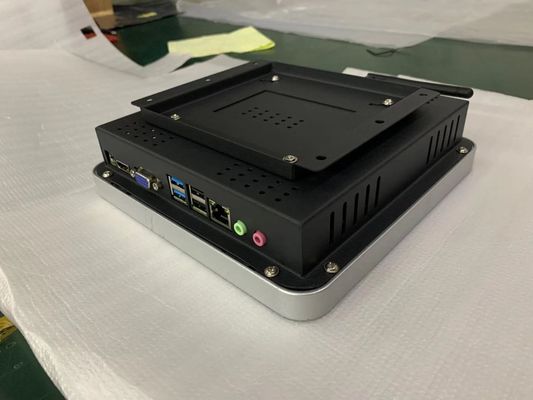 Small 7 Inch Touch Screen Monitor With CPU J1900 Linux Windows OS PC Fanless With RFID NFC Reader