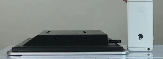 Metal Rugged 15.6 Inch Touch Screen PC All In One With X86 Mainboard OEM ODM