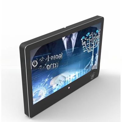 High Brightness 18.5 Inch Touch Screen Panel PC Fanless Computer With RFID NFC Reader And Camera