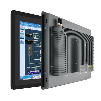 12 Inch Industrial Touch Screen Panel PC With Aluminum Alloy frame Network I/O RJ45