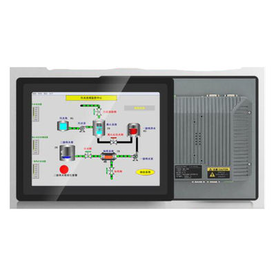 12 Inch Industrial Touch Screen Panel PC With Aluminum Alloy frame Network I/O RJ45