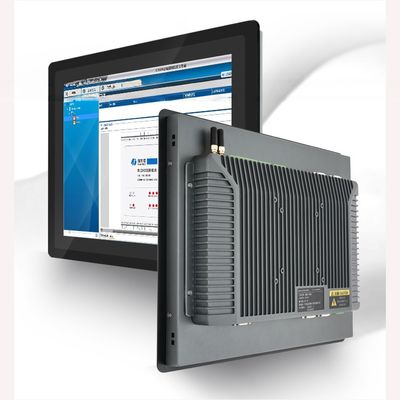 12 Inch Industrial Touch Screen Panel PC With Aluminum Alloy frame Network I/O RJ45