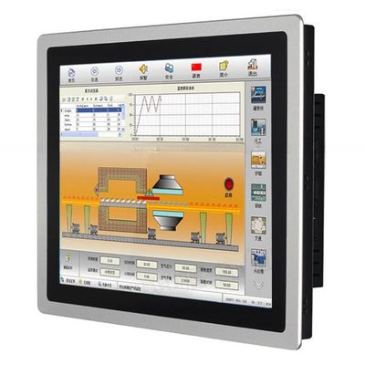 15.6 Inch Industrial Panel Mounted Touch Screen PC HMI For Kiosk Automation