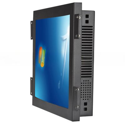 Rugged Metal Case 12. 1 Inch Dustproof Industrial Touch Screen Open Frame Display Monitor