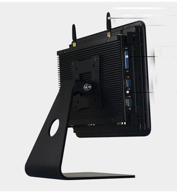 Integrated High Brightness 12 Inch LCD 12V 24V VGA DVI Outdoor Capacitive Touch Screen Display Monitor For HMI PLC OEM
