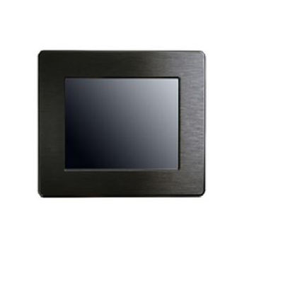 Rugged Metal Housing 8 Inch 8.4 Inch High Brightness LCD Resistive Touch Screen Display VGA DVI AV HDMI USB Monitor