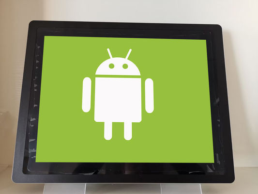 19 Inch Dustproof Integrated Resistive Touch Screen Industrial LCD Monitor With Metal Casing For Kiosk ATM
