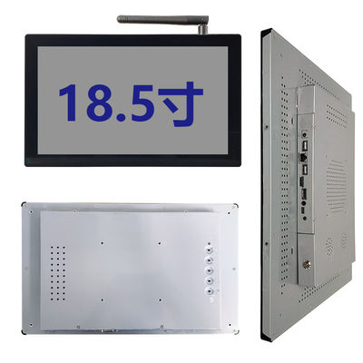Metal 18.5 Inch IP65 Waterproof Capacitive Display LCD PCAP Touch Screen Monitor Open Frame For Industrial Application