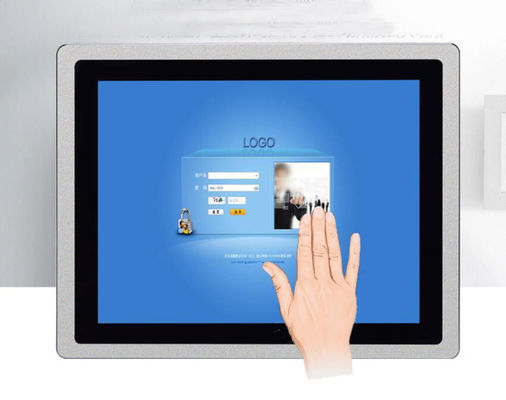 15 Inch TFT LCD Waterproof Industrial Metal Casing Resistive Touch Screen Monitor Display Single Point Touch