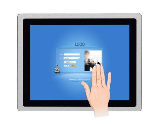 Waterproof Rugged Metal 10.4 Inch Industrial Open Frame Capacitive Touch Screen Display