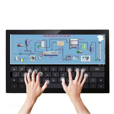 22 21.5 Inch IP65 Waterproof Capacitive Multi Touch Display LCD Monitor For Industrial Control Machine PC