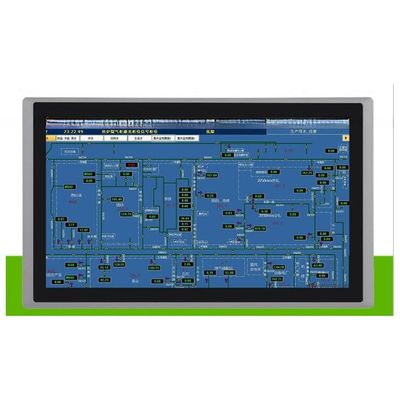 22 21.5 Inch IP65 Waterproof Capacitive Multi Touch Display LCD Monitor For Industrial Control Machine PC