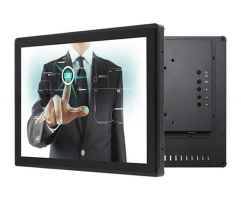 Industrial Integrated 19 Inch IP65 Waterproof USB Interface Capacitive Touchscreen Monitor Open Frame With Metal Casing