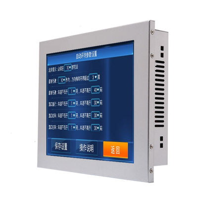 External Embedded 10.4 Inch Capacitive Touch Screen Monitor With VGA And DVI Ports