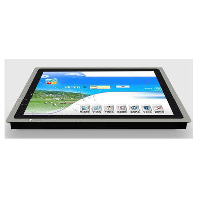 21.5 Inch Industrial HMI Touch Panel PC Computer With Rugged Metal Casing