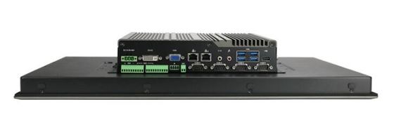 21.5 Inch Industrial HMI Touch Panel PC Computer With Rugged Metal Casing