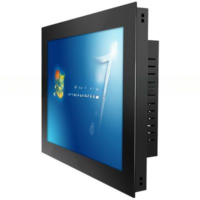 Dustproof HD 21.5 Inch Widescreen Fanless Industrial Resistive Touch Screen Monitor