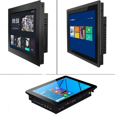 Dustproof HD 21.5 Inch Widescreen Fanless Industrial Resistive Touch Screen Monitor