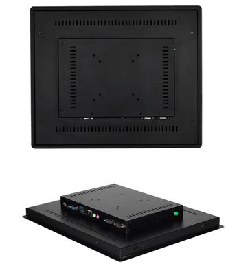 Dustproof HD 21.5 Inch Widescreen Fanless Industrial Resistive Touch Screen Monitor