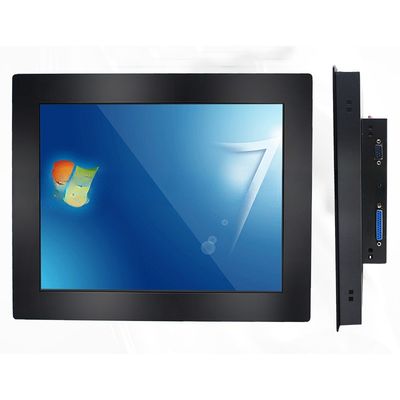 Integrated Rugged 15 Inch Industrial Resistive Touch Screen Panel PC 12V-24V With Adapter