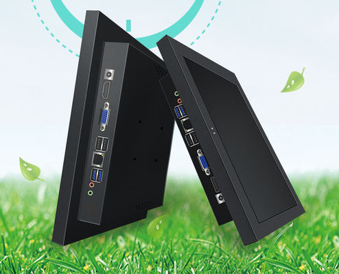 18.5 Inch J4125 Fanless Industrial Touch Panel PC Computer With 6 RS232