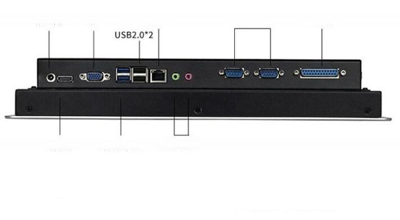 10.4 Inch Industrial Fanless Embedded Panel PC With Touch Screen With Bay Trail J1900 J4125 J6412 CPU