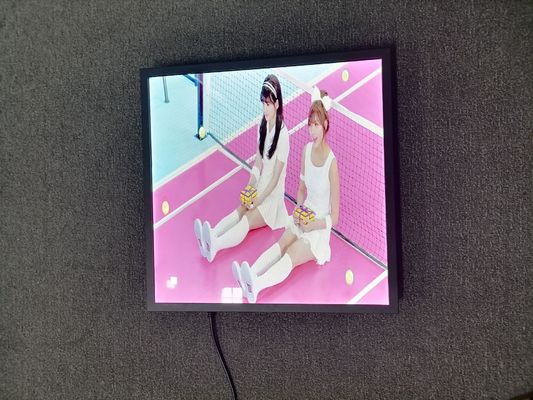33" 33.2" inch Square LCD digital signage display video NFT photo frame 1:1 ratio 1920*1920 resolution