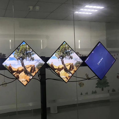 22"inch WIFI network Android display LED LCD 1:1 square screen 1920x1920 advertising monitor NFT display for digital Art Gallery