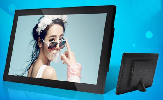 HD 21.5 inch 22 inch wifi network advertising screen with Android OS internet control digital signage display totem monitor