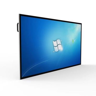 4K UHD 75" inch LCD LED Monitor for Wireless WIFI network Android advertising totem signage display support HDM1 DP VGA inputs