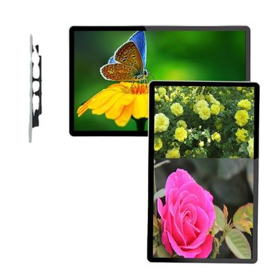 wall mounted UHD 4K 55" inch wireless WIFI network Android player LCD display for commercial AD POP signage totem