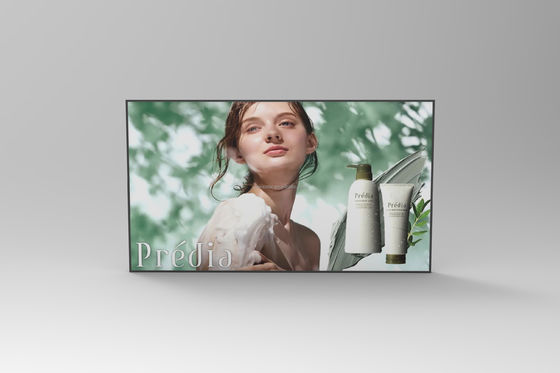 Android Linux Win10/11 OS UHD 65" inch LED LCD digital signage with high brightness upto 3500nits