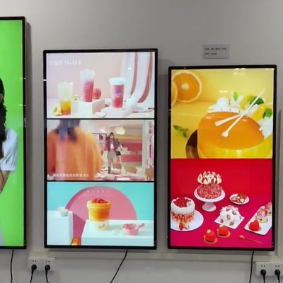 49" 50" Inch TFT LCD LED super bright billboard Linux Android network Advertising totem display