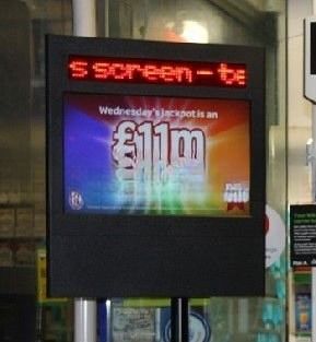 digital LCD advertising player with network access 7inch to 98inch