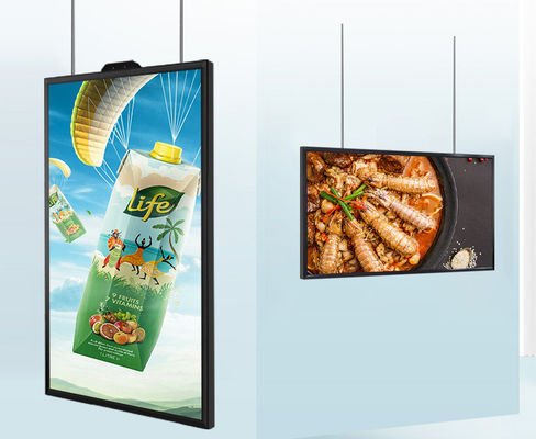 86" Sunlight Readable Digital Advertising Screen Signage Monitor L89 R89 U89 D89