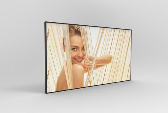 86 Inch 9.5mm Bezel Horizontal And Vertical Integrated LCD Advertising Display