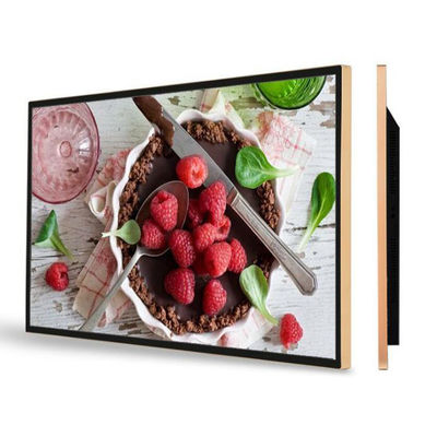 98 Inch Infrared Touch Screen LCD Digital Signage Wall Mount Support Split Screen