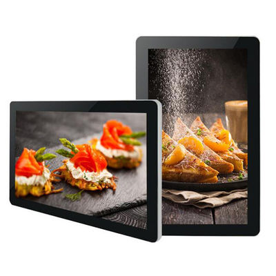27 Inch Capacitive Touch Screen LED LCD TFT Wall Mounted Advertising Display