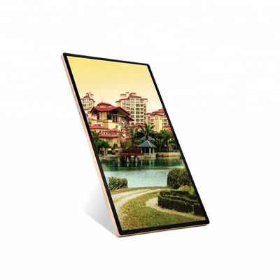 wall mounted 55" inch LED LCD video advertising TV loop player totem signage display