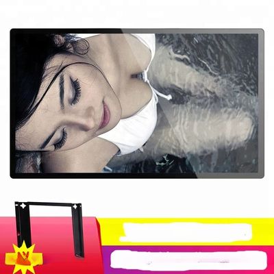 wall mounted 55" inch LED LCD video advertising TV loop player totem signage display