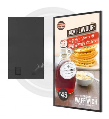 50" 49" inch LED TFT wall high brightness screen for commercial signage AD totem display