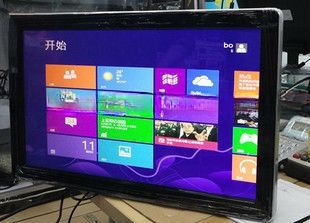 32inch UHD LED LCD TV video advertising display with wall mounted